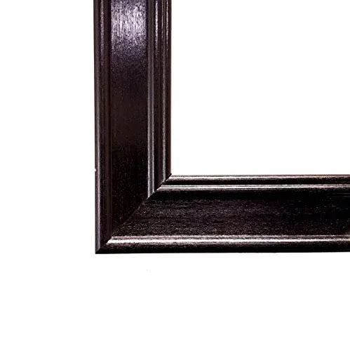 Perfect Cases and Frames Single Diploma Frame with Tassel and Double Matting for 9x22 x 7x22 Tall Diploma with Black 1.5x22 Fram