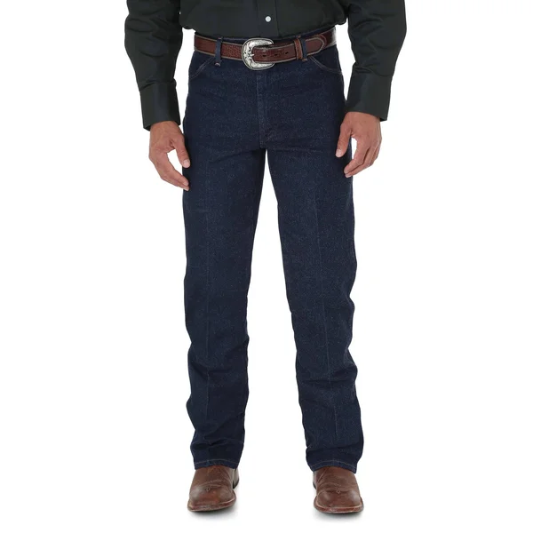 Wrangler Men's Cowboy Cut Regular Fit Stretch Jeans - Navy
