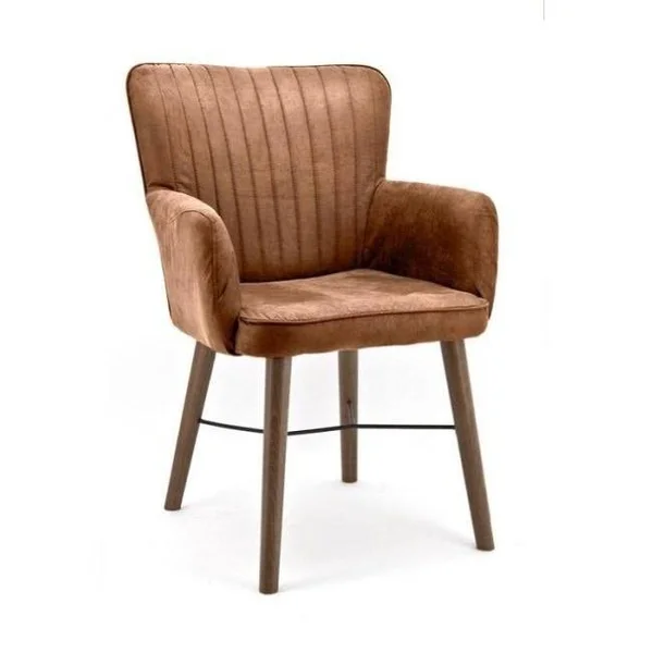 Eleonora Jackson Cognac Dining Armchair