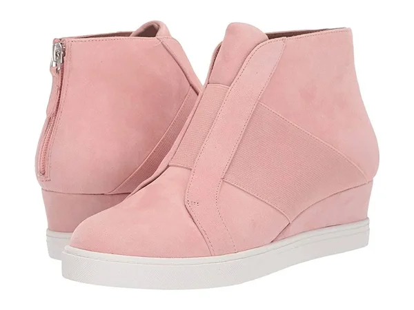 Linea Paolo Amber Wedge Sneaker - Pink - 5 M