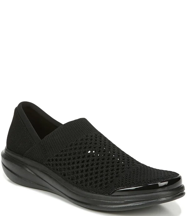 Women's Bzees Charlie Slip-On - Black - Size 6