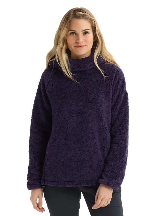 Burton Women's Lynx Pullover Fleece, Purple Velvet, Xs