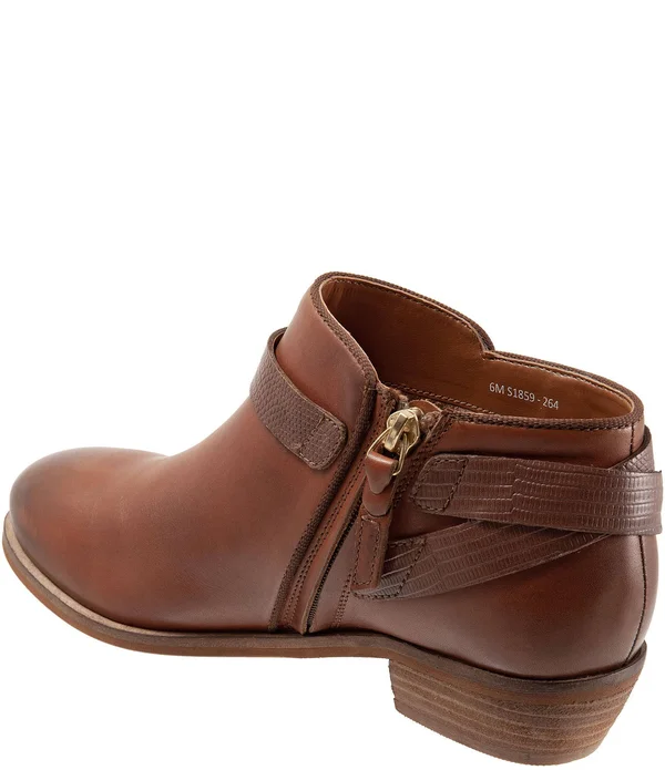 Women's SoftWalk Raven Bootie - Size: 7.5, Brown