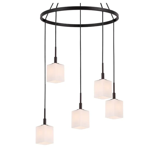 Woodbridge Lighting 18428chz-c80401 Langston 5-Light Pendant Chandelier