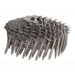 Spotnails (3, 600 Count) CRN10SSR-3.6M 1-1/4x22 Stainless Cone Ring Dia Coil Roofing Nails