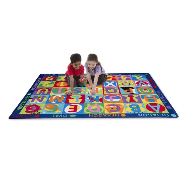 Melissa & Doug Jumbo ABC 123 Rug Oversize Item