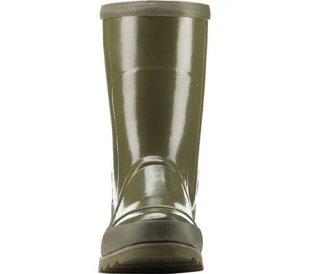 Sorel Women's Joan Rain Short Gloss Boot - 7.5 - Nori, Zest