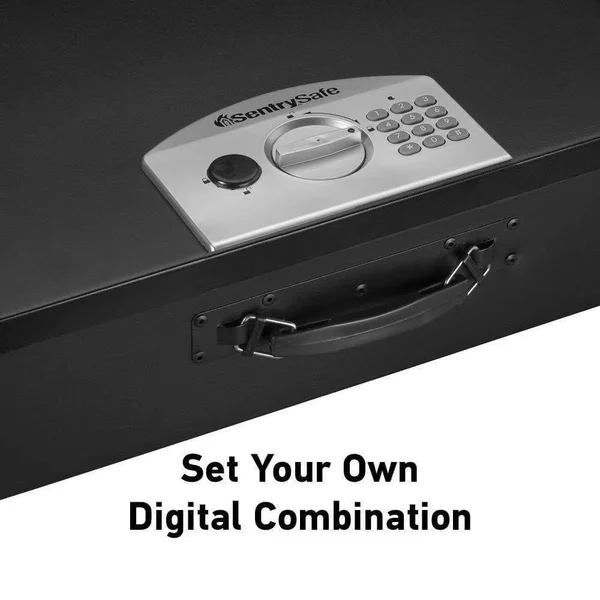 SentrySafe PL048E Electronic Security Box, 0.5 Cubic Feet, Black