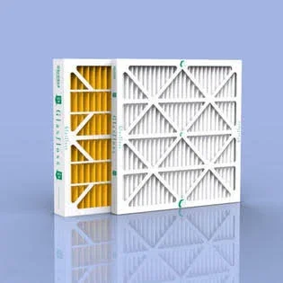 Glasfloss 14x24x1 Glasfloss High Efficiency MERV 11 Pleated Furnace Filters - 12 Pack