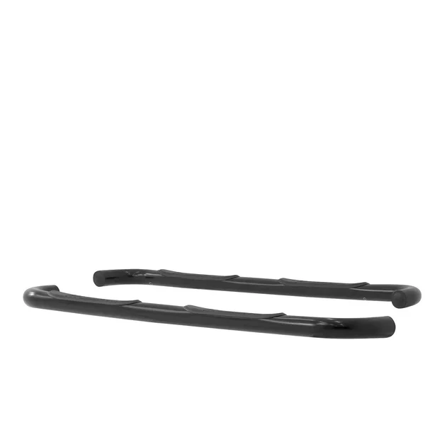 Aries 3-Inch Round Side Bars - Black 204076
