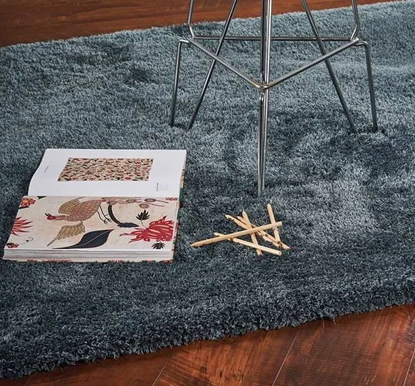 Kas Luxe 1902 Steel Blue Rug 3' x 5'