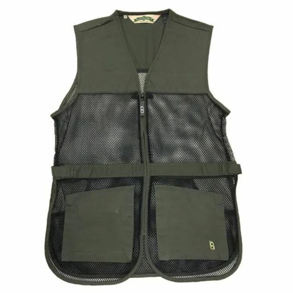 Bob Allen Full Mesh Dual Pad Shooting Vest Sage Xs 21456