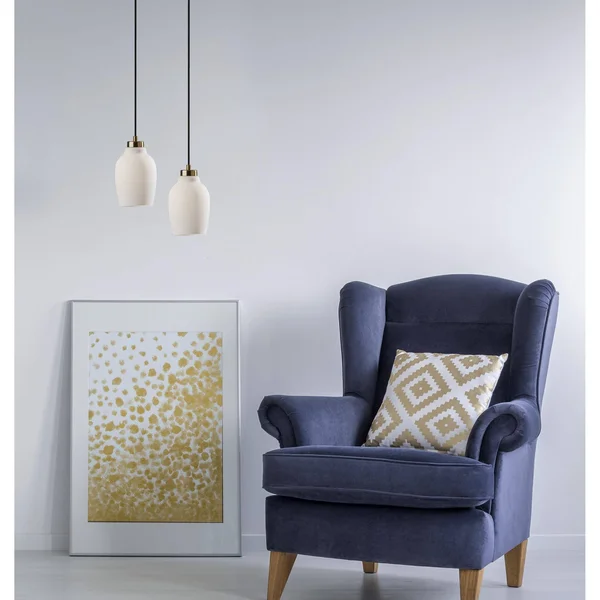 Adesso Clara Pendant Lamp - Antique Brass