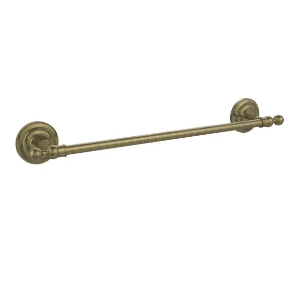 Allied Brass Que New Collection 24 inch Towel Bar Antique Brass