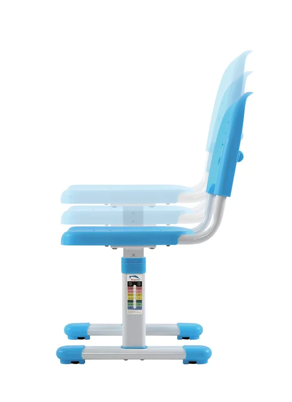 Mount-It! Kids Desk and Chair Set - Blue, Size: 29.2 x 22.8 x 10 inch