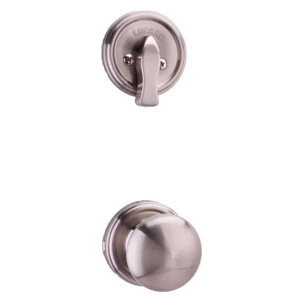 Weslock 02100--INSL20 Impresa Interior Single Trim Satin Nickel Finish
