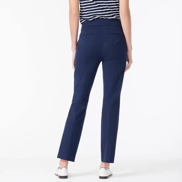 J.Crew Womens New Remi Pant in Bi-Stretch Cotton (Size 2)