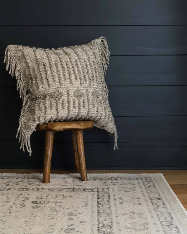 Magnolia Home Everly VY-05 Ivory - Sand Area Rug - 2&-7x22 x 4&