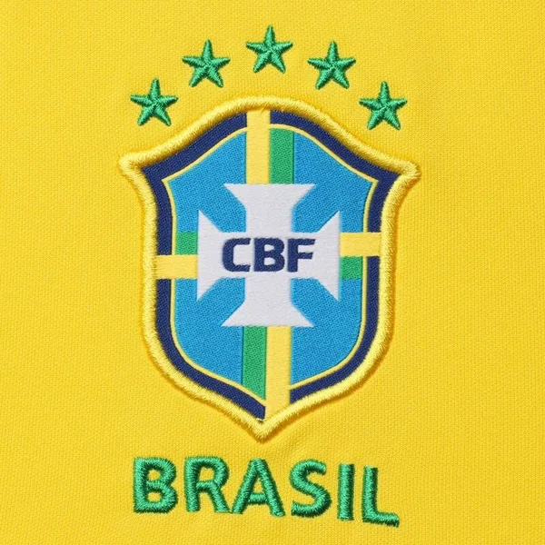 Nike Brazil National Team Gold I96 Anthem Track Raglan Full-Zip Performance Jacket Size: Medium