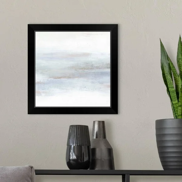Cape Horizon II, Black Framed Wall Art, 16x16, Great Big Canvas
