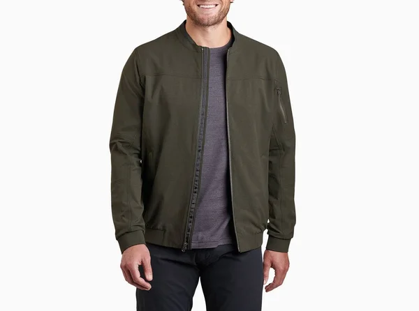 Kuhl Silencr Bomber Jacket - Men's Dark Forest, M