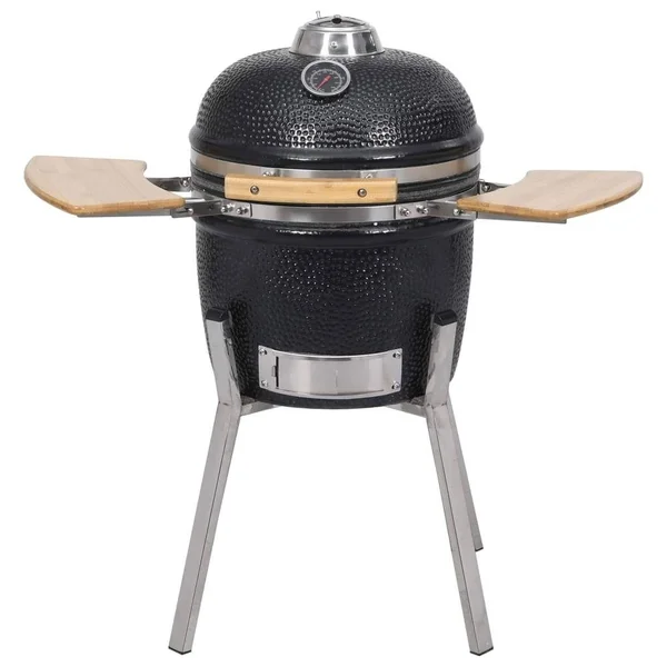 vidaXL Kamado Barbecue Grill Smoker Ceramic 29.9x22