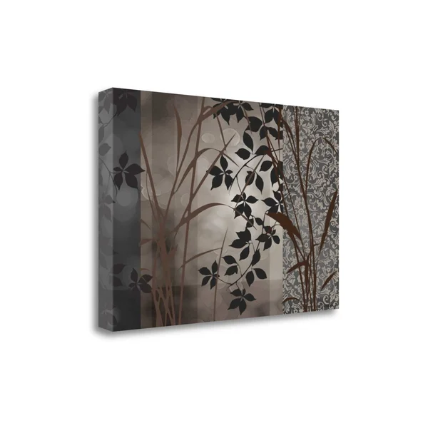 Tangletown Fine Art Silver Whispers I by Edward Aparicio, Giclee Print on Wrap Canvas, 34x22x23x22