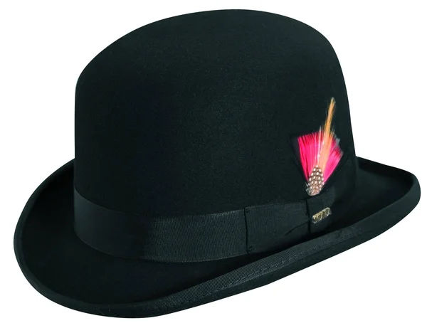 Black Derby Felt Hat