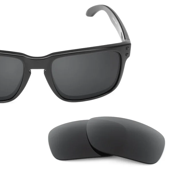 Revant Polarized Replacement Lenses for Oakley Holbrook Stealth Black