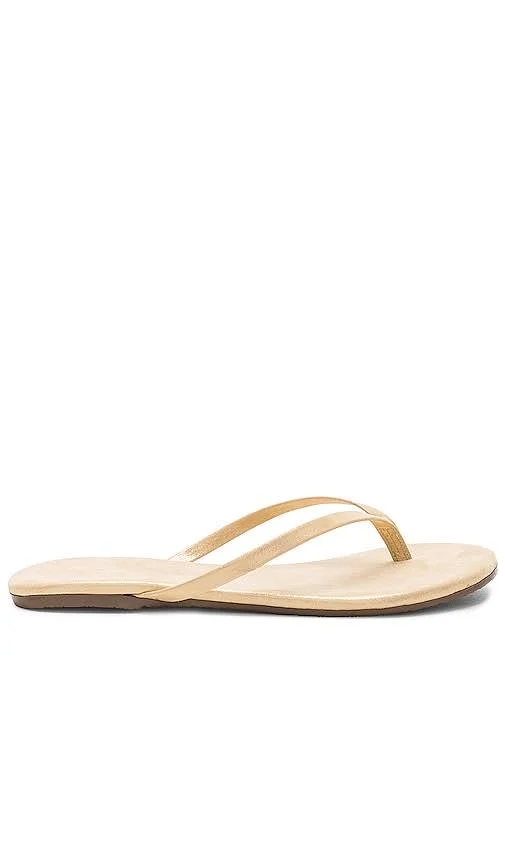 Tkees Glitters Flip Flop in Metallic Gold - Size 10 (also in 5 - 6, 7, 8, 9)