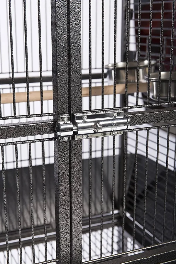 Prevue Wrought Iron Bird Cage Chalk White