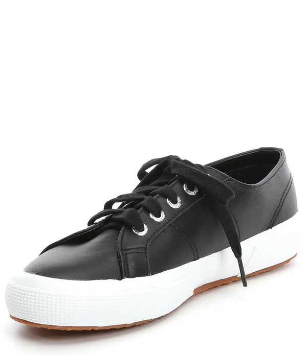 Superga 2750 Leather Sneaker - Women's - White