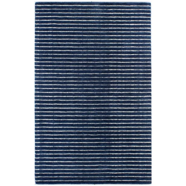 Bashian Contempo ALM71 Area Rug - 8&6x22 x 11&6x22 - Navy