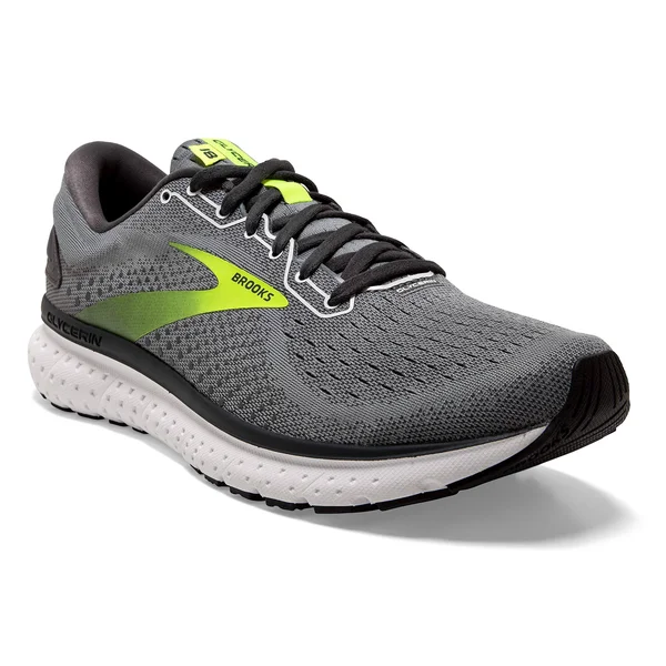Brooks Glycerin 18 12 - Primer Grey/Ebony/Nightlife (Men's)