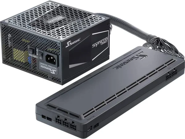Seasonic Syncro DPC-850 - 850W 80+ Platinum Power Supply, Connect Module Cable Management, SSR-850FB, Use Case Q704 with PSU Sync