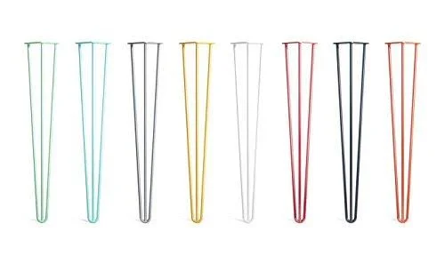 [HLC] 4 x Hairpin Table Legs – Superior Double Weld
