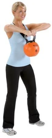 Aeromat Elite 12 lb Kettlebell - Maroon