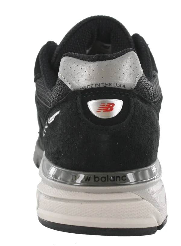 Balance Men's M990BK4 Running Shoe - Black/Silver, 12 D US
