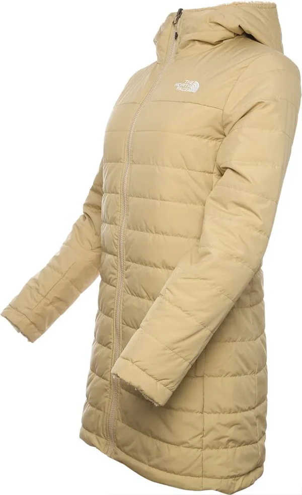 The North Face Women's Mossbud Insulated Reversible Parka Khaki XL