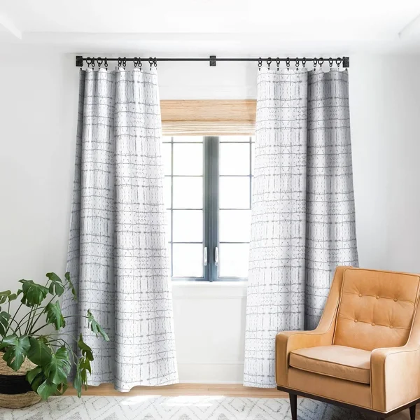 Carson Carrington Ljungbyhed Grey Blackout Curtain Panel (2 Size Options) - 96 Inches