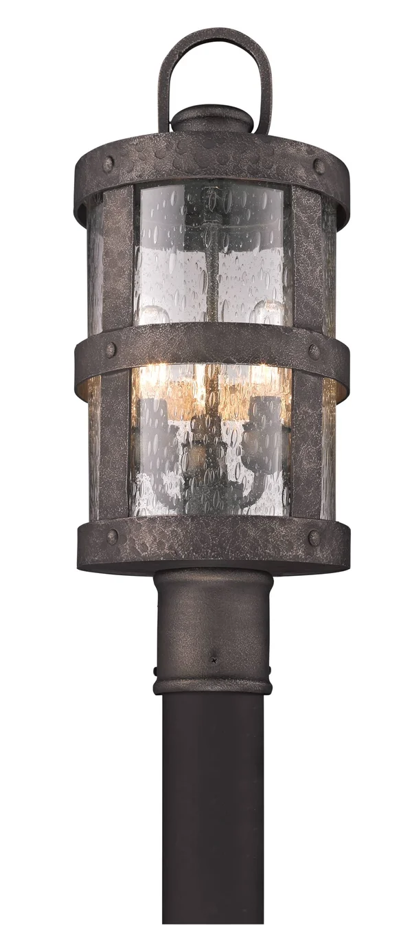Barbosa 3 Light Post Lantern - Troy Lighting P3316