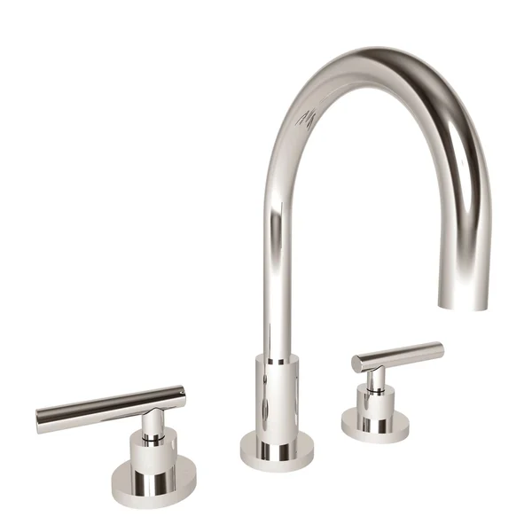 Newport Brass 990L/26 East Linear Widespread Lavatory Faucet Polished Chrome