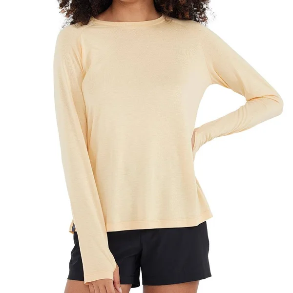 Free Fly Women's Bamboo Weekender Long Sleeve Willow Green - XL