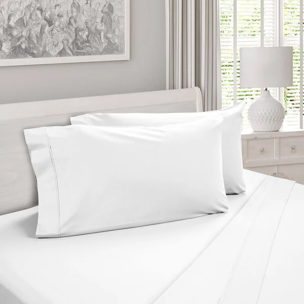 DreamFit Degree 4 Egyptian Cotton California King Sheet Set - Snowflake