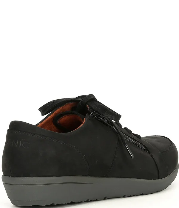 Women's Vionic Abigail Lace Up Sneaker Wheat Nubuck 7 M