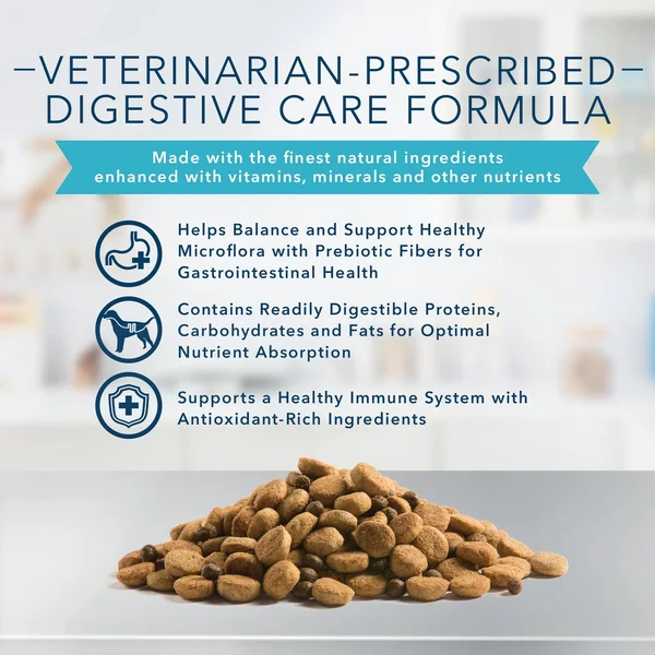Blue Buffalo Natural Veterinary Diet Gi Gastrointestinal Support Dry Dog Food - 22 lbs.