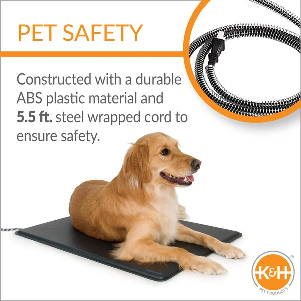 Ku0026H Pet Products Lectro-Kennel Heated Pad - Medium