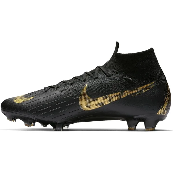 Nike Mercurial Superfly 6 Elite Firm Ground Soccer Shoes - in Black/Gold - Size 8