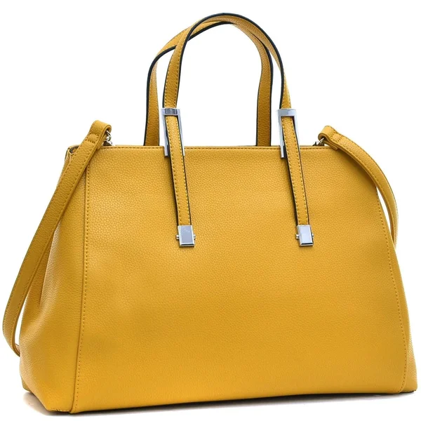 Dasein Faux Buffalo Classic Briefcase, Green