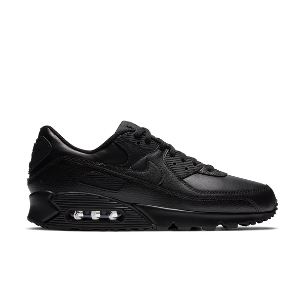Nike Air Max 90 Leather Black Men's Shoes - Size: 13